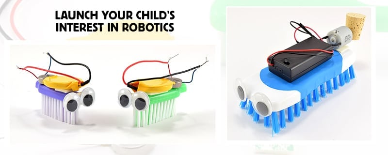 Have fun with robotics building at home
